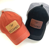 Hats: Leather Patch